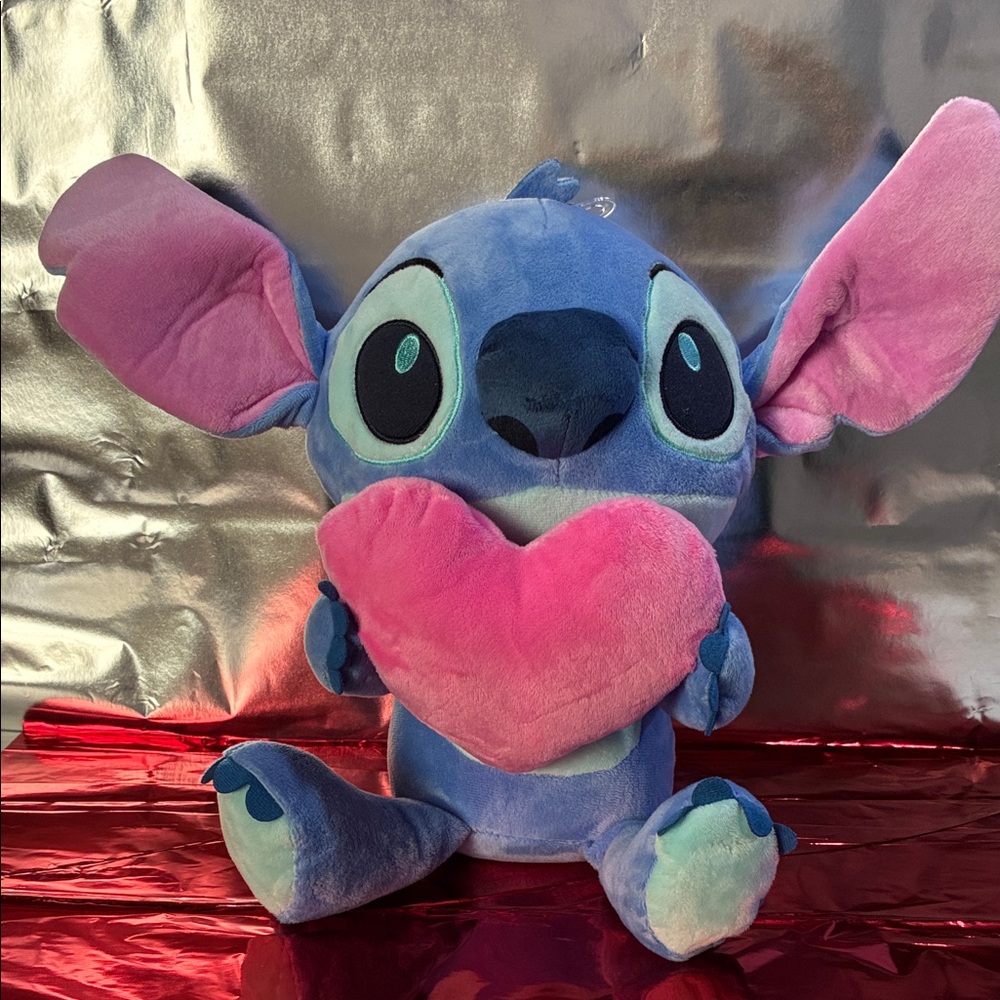 Disney Blue and Pink Stitch Plush Toy